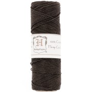 62 meters Bobbin of high quality twisted hemp Cord 1.1 mm Dark Brown x1