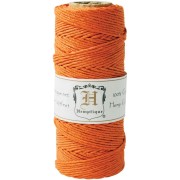 62 meters Bobbin of high quality twisted hemp Cord 1.1 mm Orange x1|raw }}