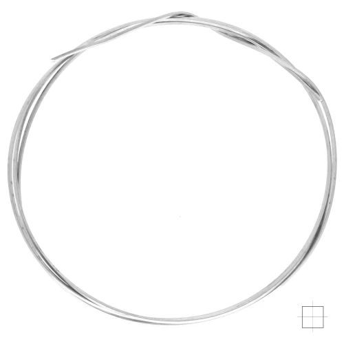 Wire 0.8mm square 925 Sterling Silver x 1m