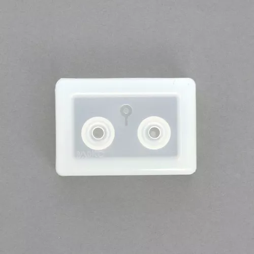 Padico 15x10mm Drop 3D Silicone Mold with eyebolt x1