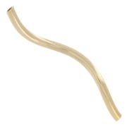 Gold-filled Twisted Tubes 17x1 mm x5|raw }}