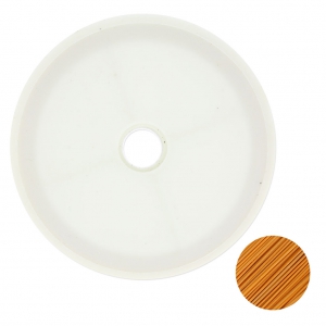 Beading wire Light Orange 7 strands 0.45mm x100m