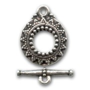 925 Sterling Silver Toggle clasp 16mm x1|raw }}