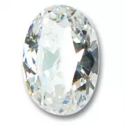Cubic Zirconia Oval cabochon 18x13mm Crystal