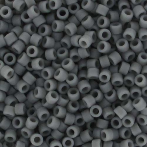 Miyuki Delica 11/0 DB0761 - Matte Opaque Gray