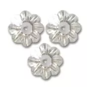 PureCrystal Flower 8mm Crystal  Foiled x1