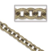 Chain 8mm bronze tone x1m|raw }}