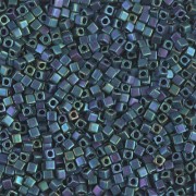 Miyuki cubes 1.8mm SB18-2064 - Blue Green Iris Met Mat x10g