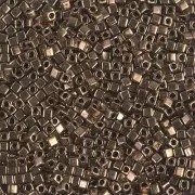 Miyuki cubes 1.8mm SB18-0457 - Dark Bronze Met x10g