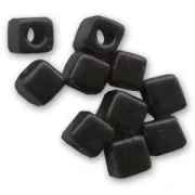 Miyuki cubes 1.8mm SB18-0401F - Opaque Black Mat x10g