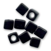 Miyuki cubes 1.8mm SB18-0401 - Opaque Black x10g|raw }}