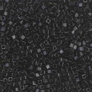 Miyuki 1.8 mm Cubes SB18-0401 - Black x 10 g