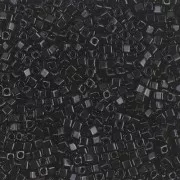 Miyuki 1.8 mm Cubes SB18-0401 - Black x 10 g