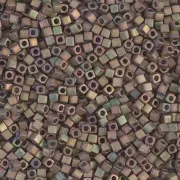 Miyuki cubes 1.8mm SB18-2035 - Khaki Iris Met Mat x10g