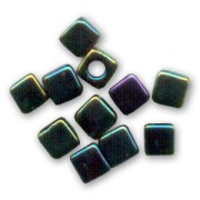 Miyuki cubes 1.8mm SB18-0452 - Dark Blue Iris Met x10g|raw }}