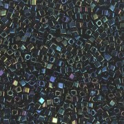 Miyuki 1.8 mm Cubes SB18-0452 - Dark Blue Iris Metallic x10g
