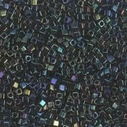 Miyuki 1.8 mm Cubes SB18-0452 - Dark Blue Iris Metallic x10g