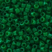 Miyuki Delica 11/0 DB0656 - Dyed Opaque Green, 100 g
