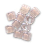 Miyuki cubes 1.8mm SB18-0215 - Blush Lined Crystal x10g