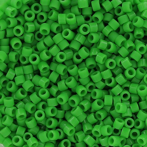Miyuki Delica 11/0 DB0754 - Opaque Matte Green x 100 g