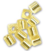 Miyuki cubes 1.8mm SB18-0003 - Gold Silver Lined x10g