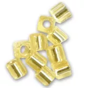 Miyuki cubes 1.8mm SB18-0003 - Gold Silver Lined x10g
