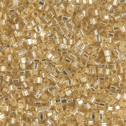 Miyuki cubes 1.8mm SB18-0003 - Gold Silver Lined x10g