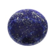 25mm Round cabochon - Lapis lazuli x1