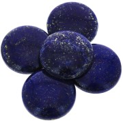 25mm Round cabochon - Lapis lazuli x1