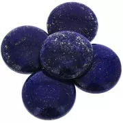 25mm Round cabochon - Lapis lazuli x1