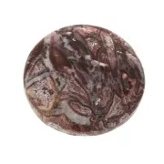 25mm Round cabochon - Leopard Jaspe x1