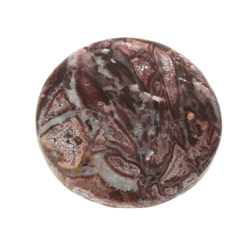 25mm Round cabochon - Leopard Jaspe x1