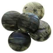 25mm Round cabochon - Labradorite x1