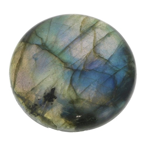 30mm Round cabochon - Labradorite x1