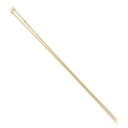 3mm Bamboo knitting needles - 34 cm - Natural x2|raw }}