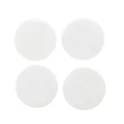 22mm Felt round refill for fragrance diffuser pendant - White x4