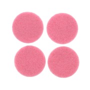 22mm Felt round refill for fragrance diffuser pendant - Pink x4
