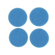 22mm Felt round refill for fragrance diffuser pendant - Blue x4|raw }}