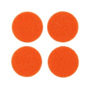 22mm Felt round refill for fragrance diffuser pendant - Orange x4|raw }}