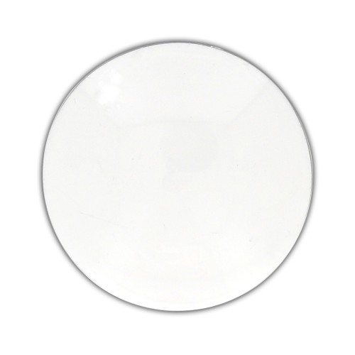 Glass Magnifying cabochon 30mm - Crystal x1