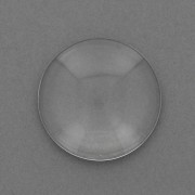 Glass Magnifying cabochon 30mm - Crystal x1