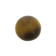 6mm Tiger's eye round Cabochon x1