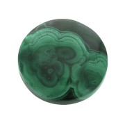 25mm Malachite round Cabochon x1|raw }}