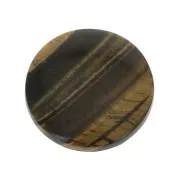 25mm Tiger's eye round Cabochon x1