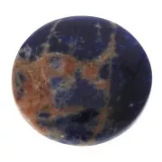 30mm Sodalite round Cabochon x1