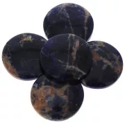 30mm Sodalite round Cabochon x1