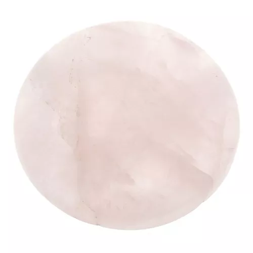 30mm Round cabochon - Rose Quartz x1
