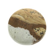 25mm Round cabochon - Picture Jasper x1|raw }}