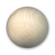 Wooden round beads 30mm x 1|raw }}