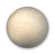 Wooden round beads 30mm x 1